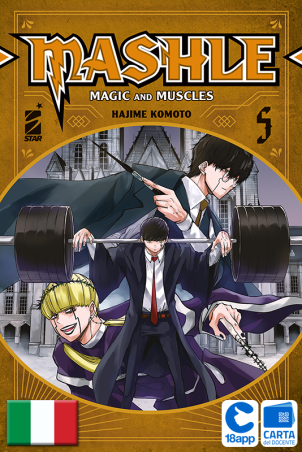 Mashle 5 di Hajime Komoto