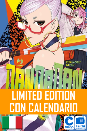 Dandadan 4 Limited + Calendario di Yukinobu Tatsu