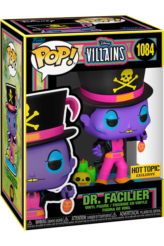 Dr. Facilier (Special Edition Black Light) - Disney Villains - Funko POP!
