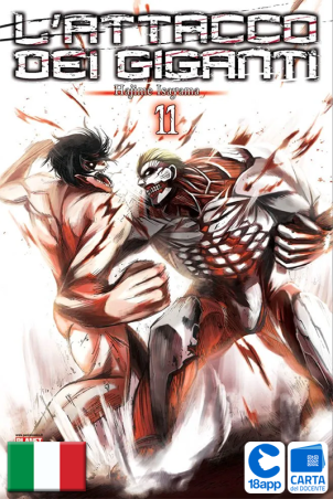 L'Attacco Dei Giganti 11 di Hajime Isayama