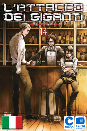 L'Attacco Dei Giganti 14 di Hajime Isayama