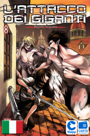 L'Attacco Dei Giganti 8 di Hajime Isayama