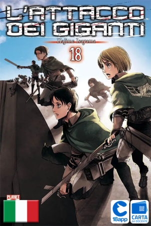 L'Attacco Dei Giganti 18 di Hajime Isayama