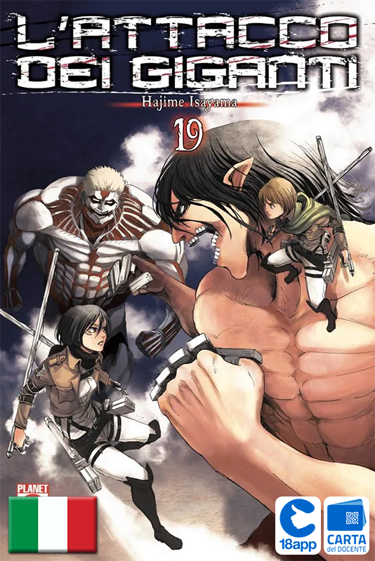 L'Attacco Dei Giganti 19 di Hajime Isayama