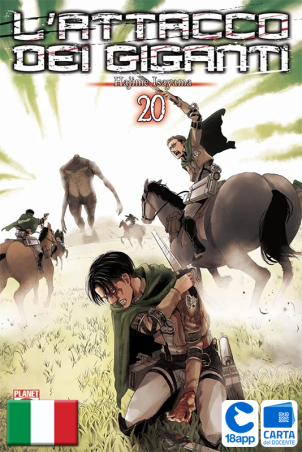 L'Attacco Dei Giganti 20 di Hajime Isayama