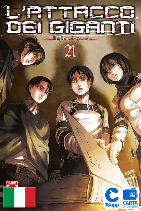L'Attacco Dei Giganti 21 di Hajime Isayama