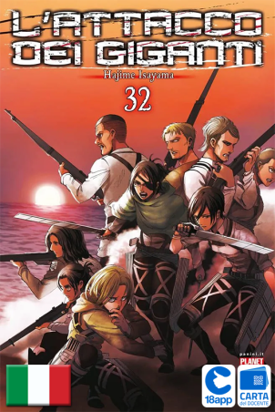 L'Attacco Dei Giganti 32 di Hajime Isayama