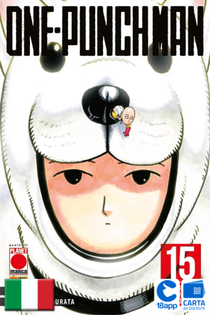 One-Punch Man 15 di Yusuke Murata, ONE