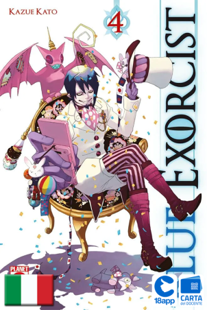 Blue Exorcist 4 di Kazue Katou