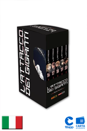 L’Attacco Dei Giganti – Cofanetto 16/20 Pieno di Hajime Isayama