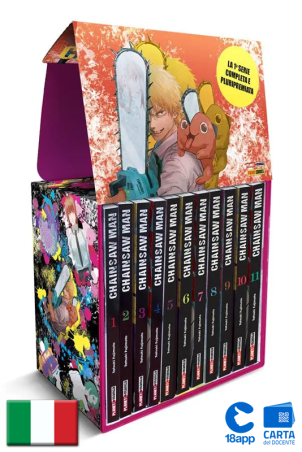 Chainsaw Man Cofanetto Pieno di Tatsuki Fujimoto