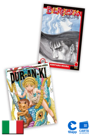 Duranki + Berserk Collection Serie Nera 1 Variant Bundle di Studio Gaga, Kentaro Miura