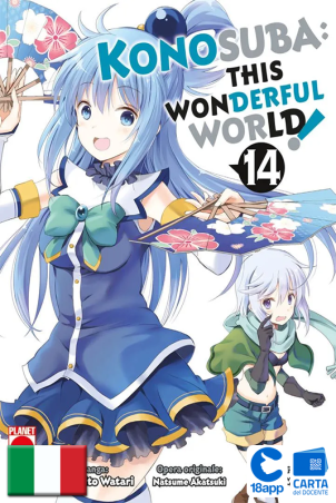 Konosuba - This Wonderful World 14 di Masahito Watari, Natsume Akatsuki, Kurone Mishima