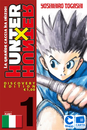 Hunter X Hunter 1 Discovery Edition di Yoshihiro Togashi