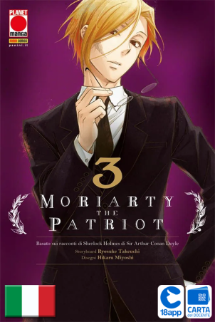 Moriarty The Patriot 3 di Ryosuke Takeuchi e Hikaru Miyoshi
