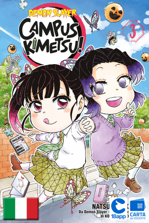 Demon Slayer - Campus Kimetsu! 3 di Koyoharu Gotouge, Natsuki Hokami