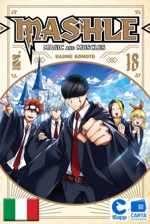 Mashle 18 di Hajime Komoto