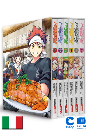 Food Wars - Cofanetto 1 (1/6) di Yūto Tsukuda, Shun Saeki, Yuki Morisaki