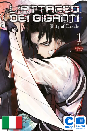 L’Attacco Dei Giganti: Birth Of Rivaille Full Color Edition 1 di Hikaru Suruga, Hajime Isayama, Gun Snark