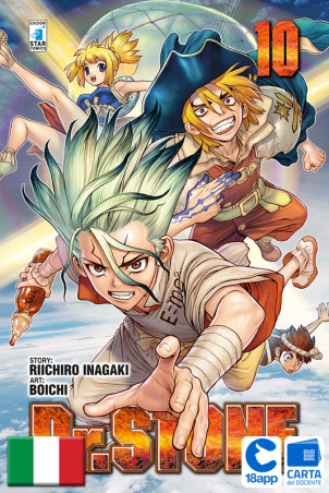 Dr.Stone 10 di Boichi, Riichiro Inagaki