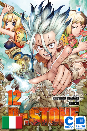 Dr.Stone 12 di Boichi, Riichiro Inagaki