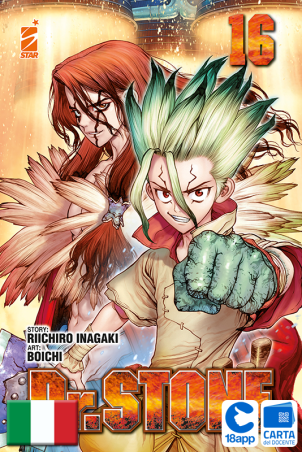 Dr.Stone 16 di Boichi, Riichiro Inagaki