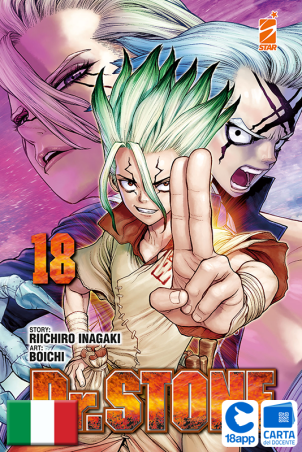 Dr.Stone 18 di Boichi, Riichiro Inagaki