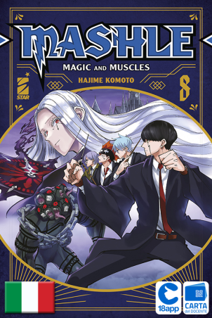 Mashle 8 di Hajime Komoto