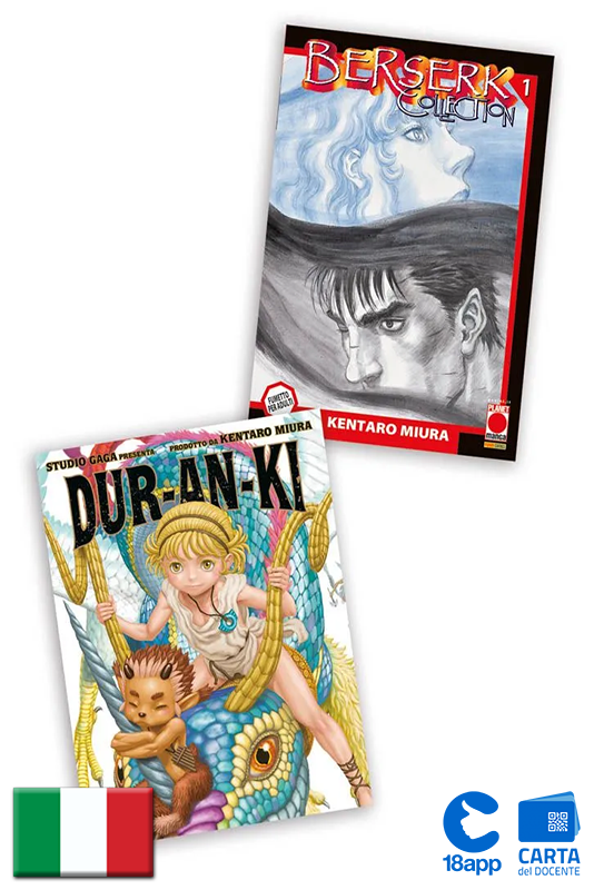 Duranki + Berserk Collection Serie Nera 1 Variant Bundle